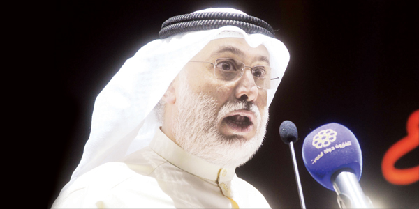 عبدالله عبدالرسول يلقي كلمته
عبدالله عبدالرسول يلقي كلمته