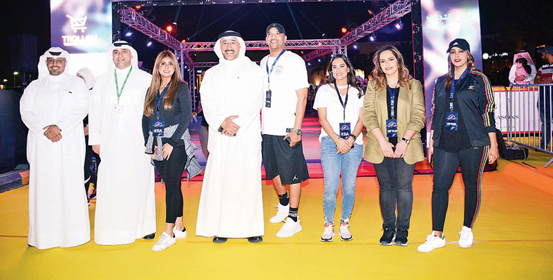 جانب من فعاليات KBA night run جانب من فعاليات KBA night run