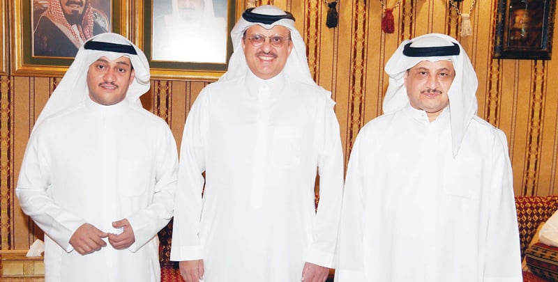 .. ولؤي وطلال الخرافي .. ولؤي وطلال الخرافي