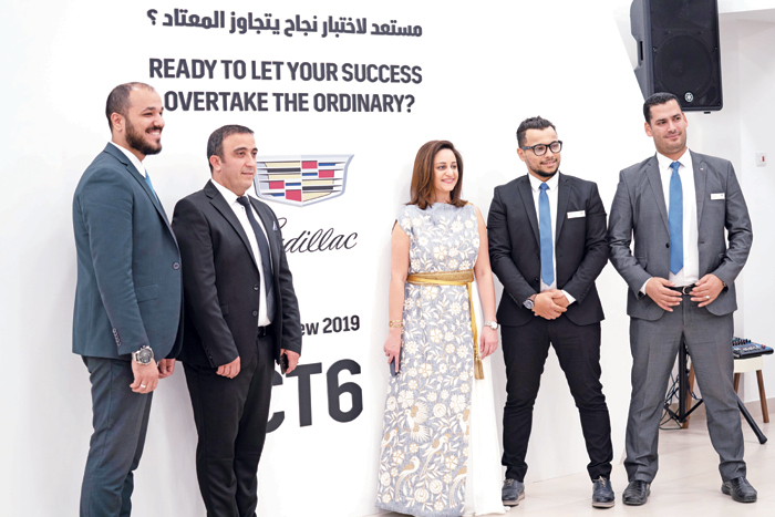 جانب من حفل استقبال الضيوف في معرض كاديلاك الشويخ جانب من حفل استقبال الضيوف في معرض كاديلاك الشويخ